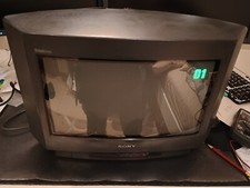 Sony KV-16WT1 Analog TV Trinitron Color Farbe Retro Gaming Monitor Widescreen 16