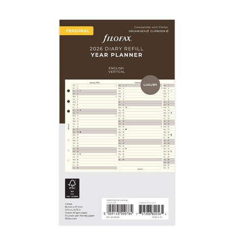 Filofax 68408 personal - 26-68408,