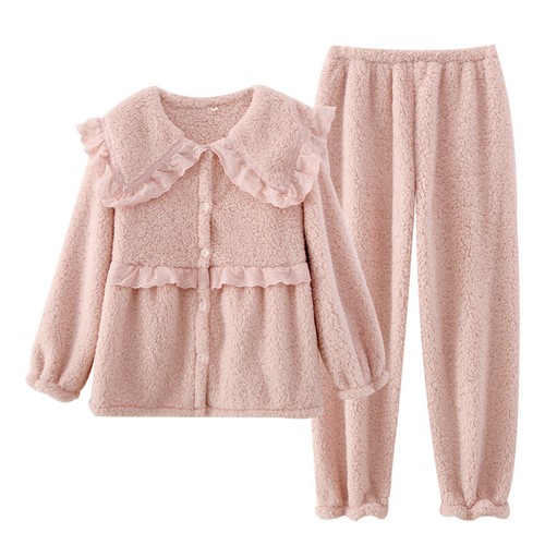 Damen warm flanell schlafanzug - damen,