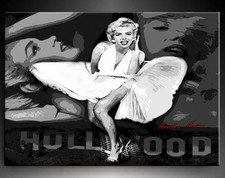 Bild auf Leinwand "Marilyn Monroe" Kunstdrucke, Wandbilder, Keilrahmenbilder