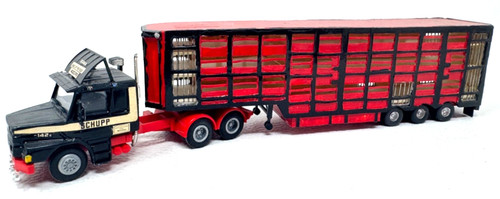 Scania sattelzug - scania, h0