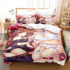 3D Sexy Manga Bettwäsche Set