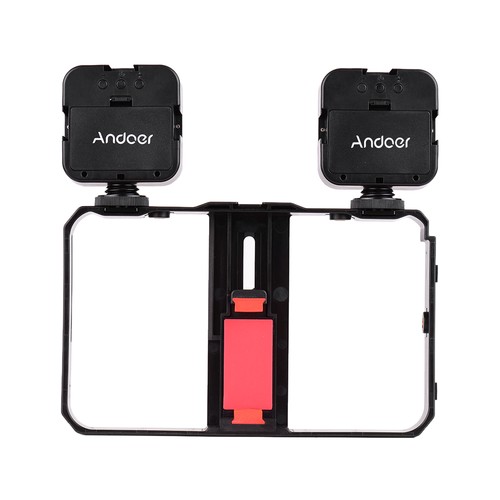 Andoer mini led video light - led,