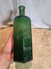 Originaler antike Giftflasche mit Totenkopf,Apothekerflasche,alte Flasche,selten