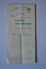 alter Flyer / Programm