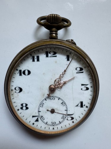 Taschenuhr vergoldet - taschenuhr,