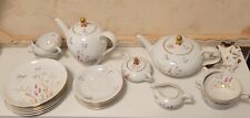 TOP! ESCHENBACH BAVARIA PORZELLAN,  22-TEIL. KAFFEE-/TEESERVICE "GRÄSER LIBELLE"