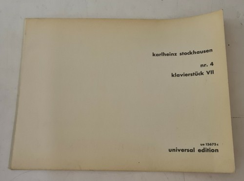 Karlheinz stockhausen 4 - -,