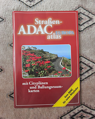 Adac straßenatlas europa - adac,