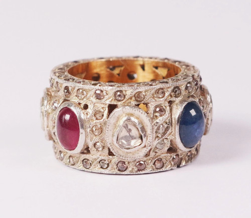 Antiker ring 1920 diamant - um,
