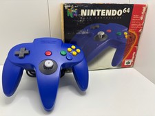N64 Controller Blau in OVP Original Nintendo 64
