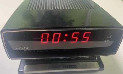 Vintage jahre uhr - vintage, mit