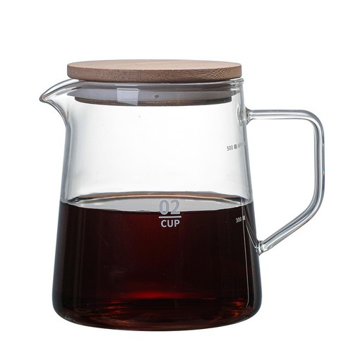 Borosilikatglas kaffeekanne - borosilikatglas,
