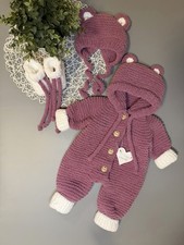 Handgestrickte baby set - handgestrickte, gr