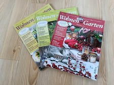 Zeitschriften "Wohnen & Garten", Ausgaben: Mai 2011, Sept. 2011, Dez. 2011