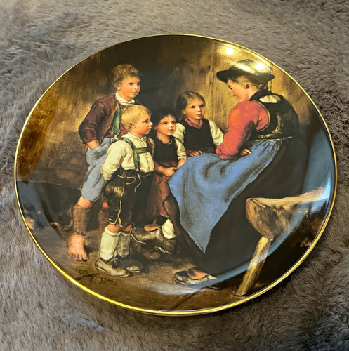 Lilien porzellan sammelteller - lilien,