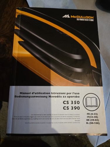 Motorsäge culloch 350 - culloch, cs