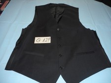 Weste / Anzugweste Schwarz Gr