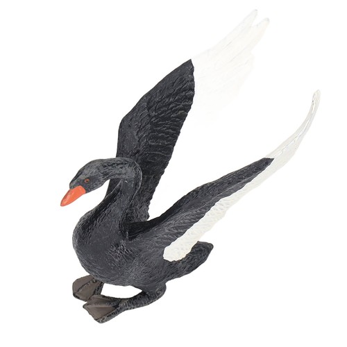 Schwarz schwan figur aus - schwarz,
