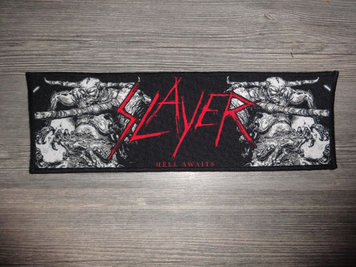 Slayer back patch strip - back,