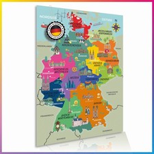 Xxl poster deutschlandkarte - xxl,