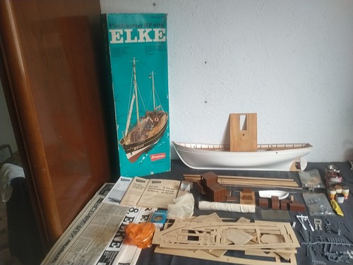 Graupner modell fischkutter - modell,