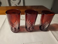 Schnapsbecher Überfangglas