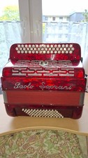 Knopfakkordeon Paolo Soprani - wie neu! Mit Rucksack.