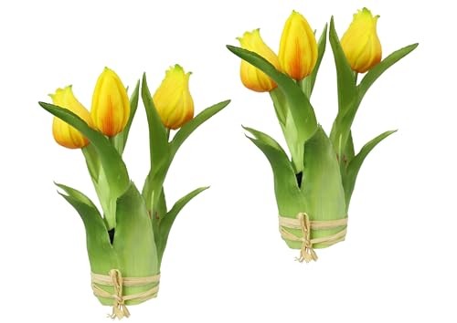 Künstliche tulpen 18cm - tulpen, 2erset