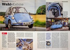 Oldtimer Praxis 11/2020 Heinkel Kabine 154 mit 10PS Restaurierung - ein interess