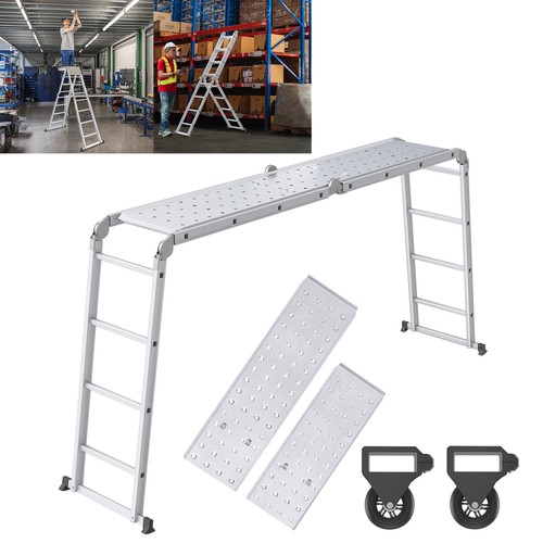 Alu mehrzweckleiter - 4.7m,