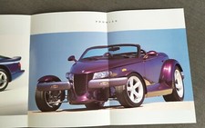 JEEP CHRYSLER Viper Prowler Wrangler Cherokee Prospekt Brochure UK England 51