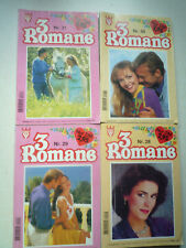 4 Romanhefte mit 3 Romanen  Schicksalhafte Begegnungen 28 29 30 31