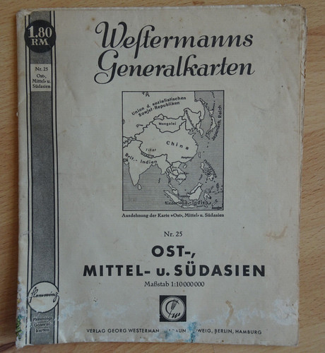 Landkarte atlas westermanns - atlas,,