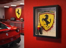 Ferrari Rahmen Kunst Wand