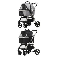 PawHut Hundewagen, 2 in 1