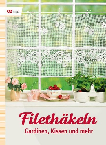 Filethäkeln gardinen kissen - gardinen,,