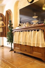 Landhausgardinen aus Baumwolle