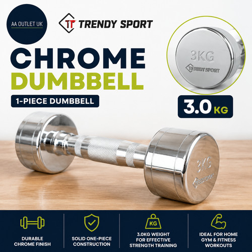 Trendy sport chrom - sport, hantel