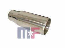 Edelstahl Auspuff Endrohr