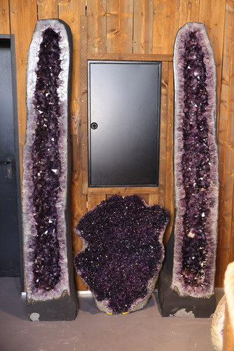 Amethyst-Zwillingsdruse