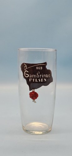 Gambrinus pilsener bierglas - gambrinus,