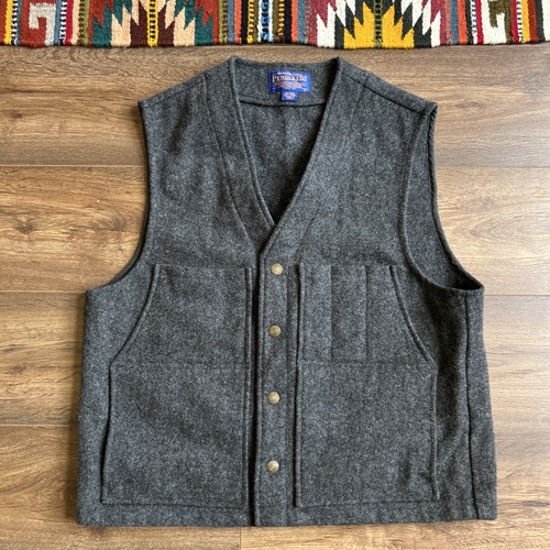 Pendleton mackinaw wool - wool, vest