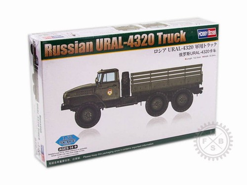 Russian ural 4320 truck 1 - ural-4320, 1:72