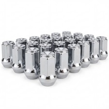 24x radmuttern chrom - 24x,
