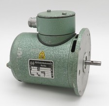 VEB Hartha DDR Elektromotor FWKM 100 Drehstrommotor 50W 1350U/min 220V Welle 9mm