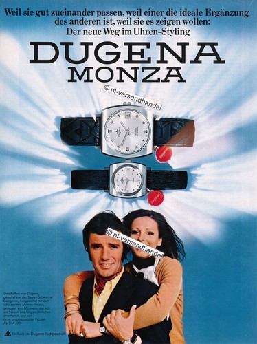 Dugena-Monza-1969-Reklame-Werb