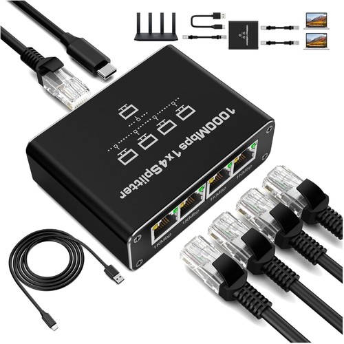 Lan splitter auf 1000mbps - splitter, 1