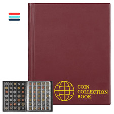 Münzalbum mit 350 Fächern |