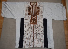 Vintage handbesticktes Siwa Beduinen Berber Kleid - Boho Ethno Zigeuner Nomad...